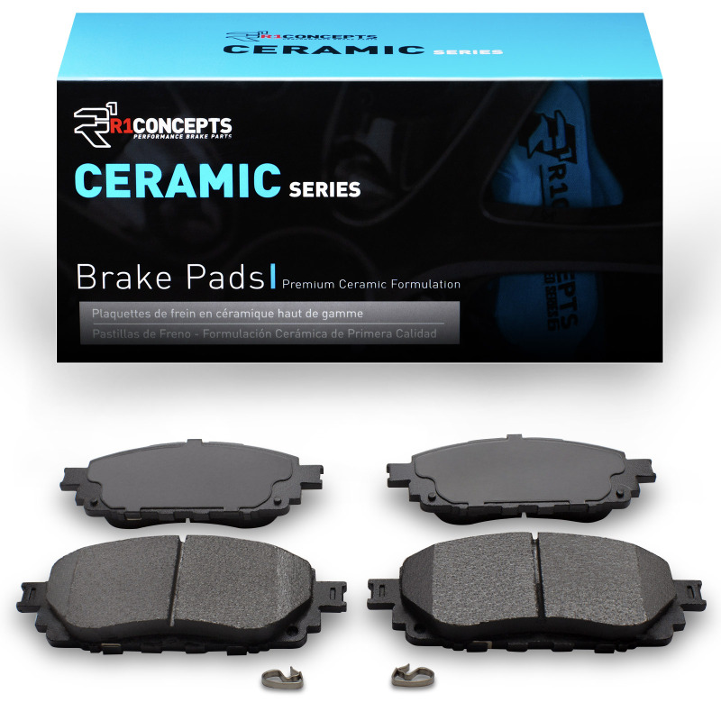 Toyota Hilux Brake Pads - Front - R1 Concepts - Semi Met - `16-`18